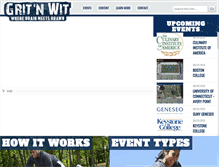 Tablet Screenshot of gritnwit.com
